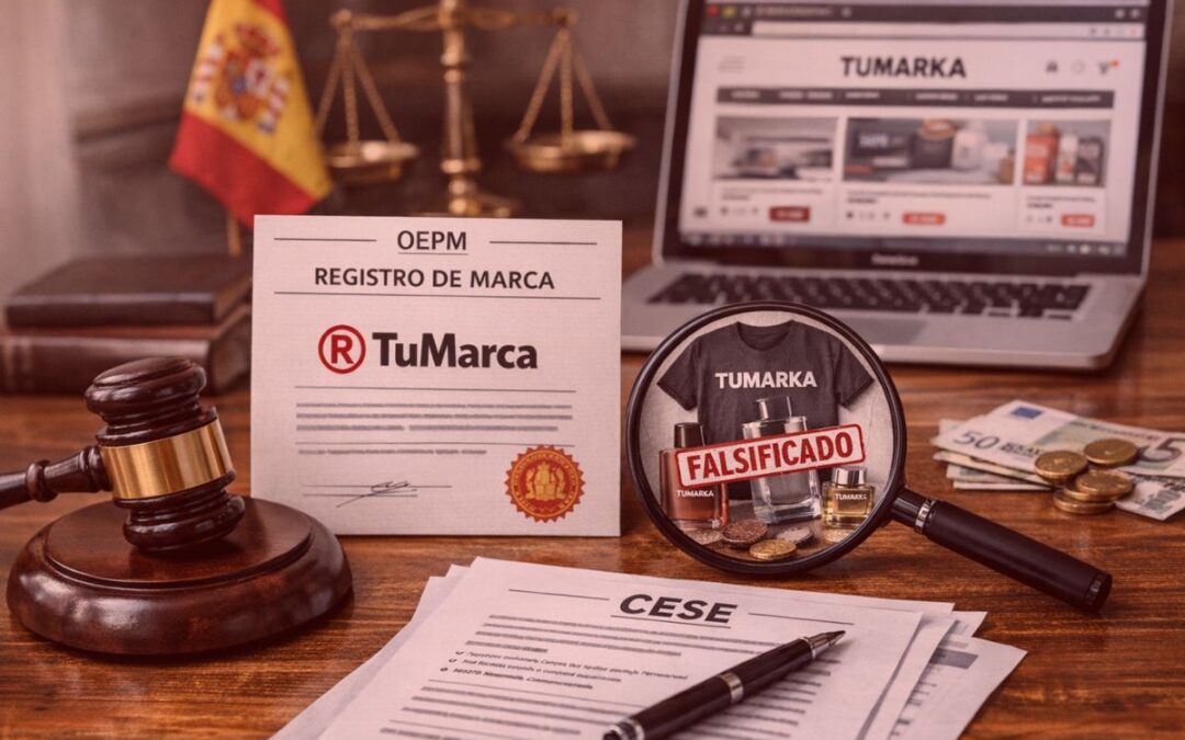 Qué pasa si alguien usa mi marca registrada en España